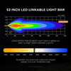 X - Barras de luz LED conectables Blaze de 52 pulgadas