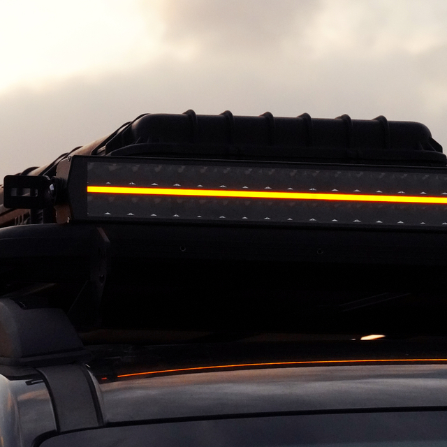 L - Barra de luces LED de doble fila Crack Max de 42 pulgadas
